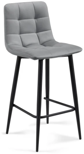 502079 Полубарный стул Notta Чилли К темно-серый / черный 502079