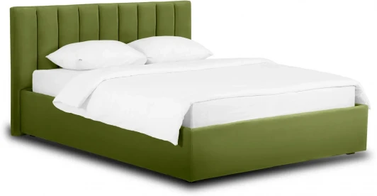 671738 Кровать Queen Sofia 1600 Lux ОГОГО (арт.671738), (Ткань/Зеленый)