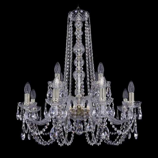 1402/8+4/240/h-76 G Подвесная люстра Bohemia 1402 1402/8+4/240/h-76/G