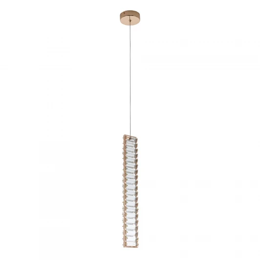 MS.88909.1 GD Подвесной светильник светодиодный хрустальный Modelux MODESTYLE MS.88909.1 GD