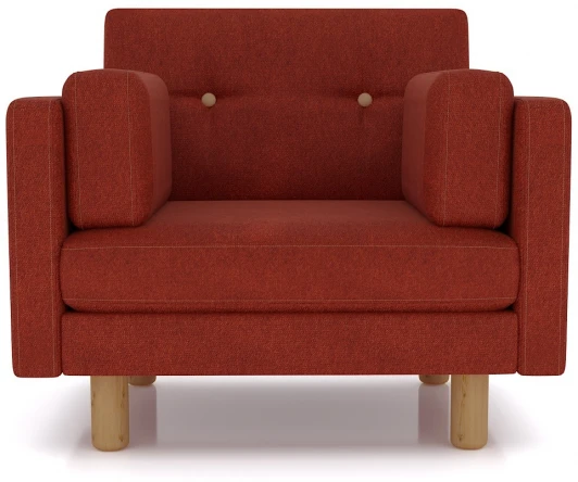 19463 Кресло Arsko Ингвар терракотовый велюр