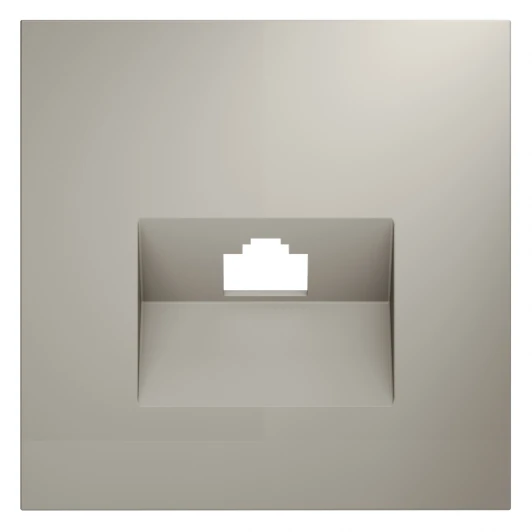 VLS001303 Накладка для розетки компьютерной RJ45 Voltum S70 VLS001401 (кашемир)