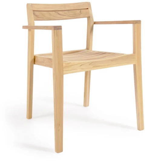 145943 Стул уличный La Forma (ex Julia Grup) Victoire (Тик,Дерево)