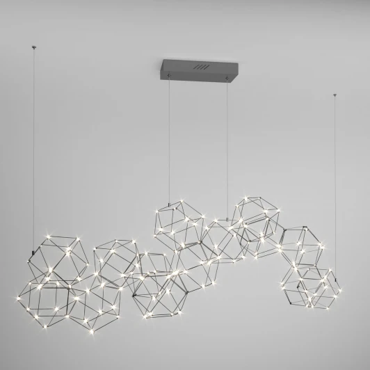 90168/14 черный жемчуг Подвесной светильник Uma 90168/14 черный жемчуг Eurosvet (LED, 220V, на тросе)