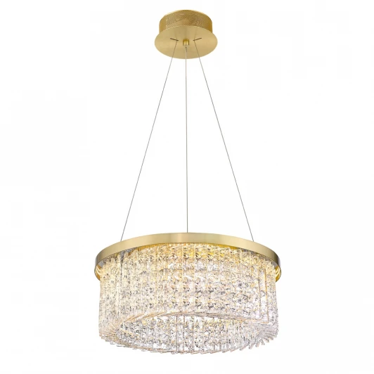 10879 Подвесная люстра светодиодная Cloyd Pergam 10879 (220V, на тросе, круглые)