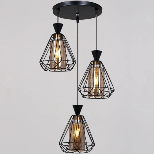 03460-0.9-03 BK Подвесной светильник Reluce 03460-0.9-03 BK (220V, на проводе)