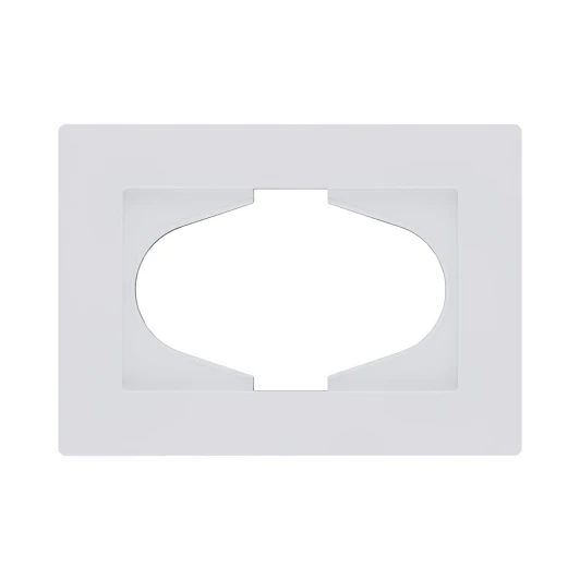 AT120WM Рамка для двойной розетки белый матовый Kollinger Aspekt AT120WM