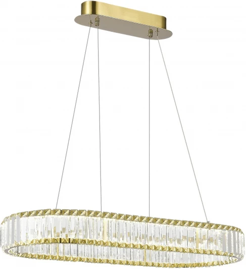 SL1622.323.01 Подвесной светильник ST Luce Tivoli SL1622.323.01 ST-Luce Латунь/Прозрачный LED 1*60W (220V, на тросе)