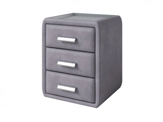 2049900 Тумба Soft Mebel (Ткань: Микровелюр Manhattan Стальной) PROxSON 51x48 2049900