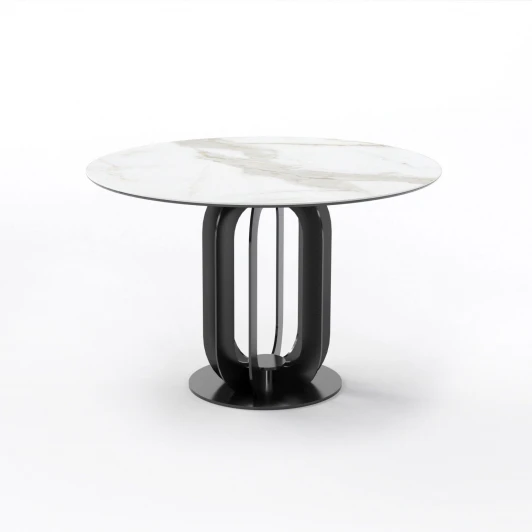 Н0000037139 Стол Top Concept круглый Capri 100, керамика белая