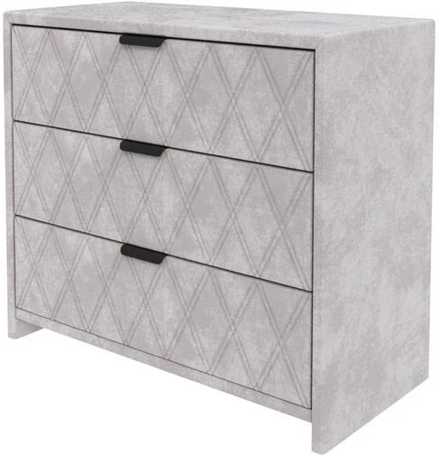 2029183 PROxSON Комод Side (Ткань: Велюр Лофти Серый) 94x45