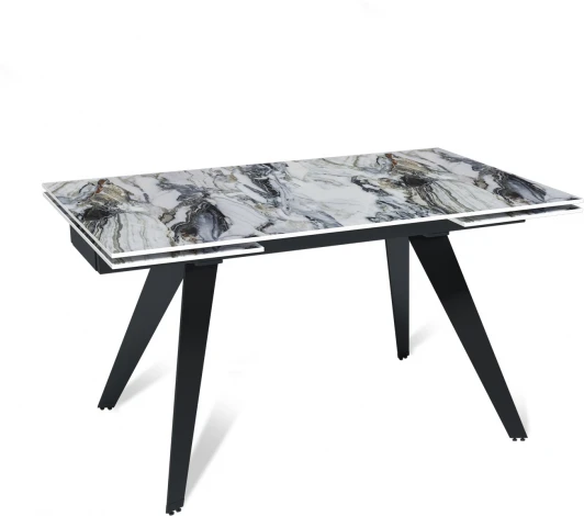 50951000001291 Стол раскладной Rhein (140+40+40), керамика глянцевая Cold Jade Top Concept арт.22734