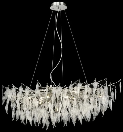 WE182.15.223 Подвесная люстра Wertmark Daniela WE182.15.223 (220V, на тросе, листья, ветки)