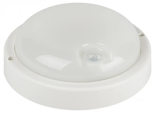 SPB-201-3-65K-012 Потолочный светильник светодиодный с ИК датчиком движения ЭРА SPB-2 SPB-201-3-65K-012