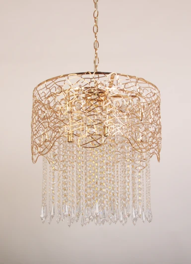 X9118A/6GO Подвесная люстра Abrasax X9118A/6GO (220V, на цепи, круглые)