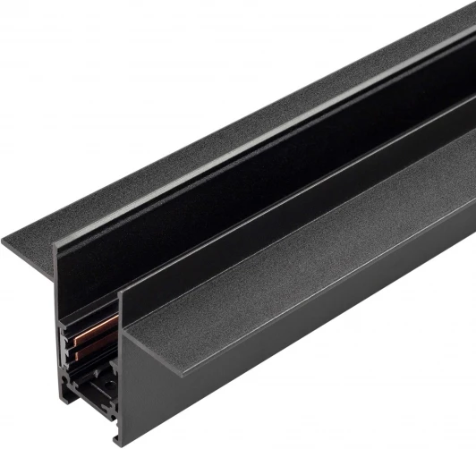 041440 Трек встраиваемый (шинопровод под гипсокартон магнитный) MAG-ORIENT-TRACK-2653-FDW-3000 (BK, FLAT) (Arlight, IP20 Металл) 041440