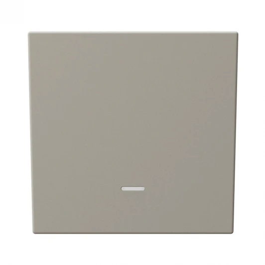 FD3011NSH Выключатель одноклавишный с подсветкой (сахара) Jasmart FD FD3011NSH