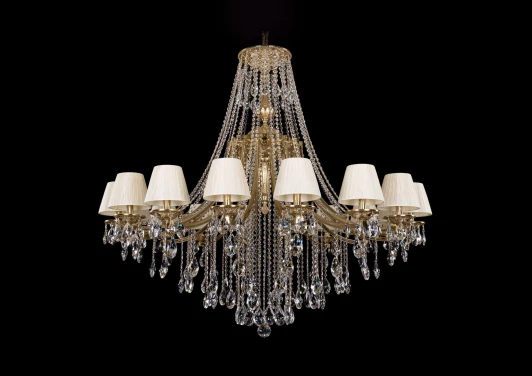 1771/16/490/B/G/SH33-160 Подвесная люстра Bohemia 1771 1771/16/490/B/G/SH33-160