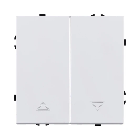 EC-013WG Механизм управления жалюзи 2-клавишный белый глянцевый Kollinger Eclipse EC-013WG