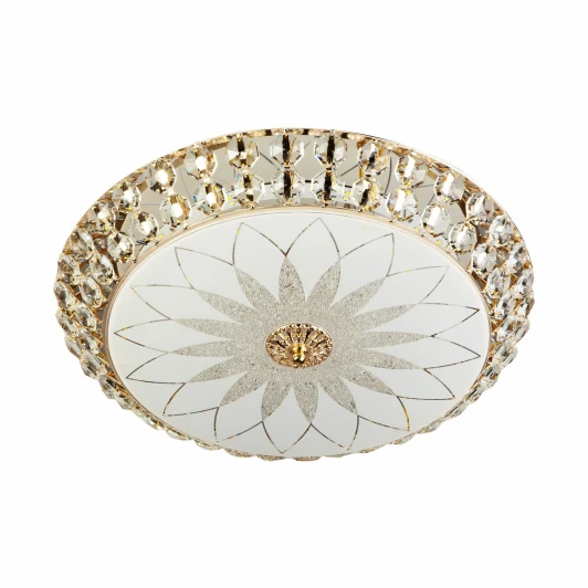 L1111-500 GD Потолочный светильник светодиодный с пультом с регулировкой цветовой температуры и яркости LED4U LED4U L1111-500 GD