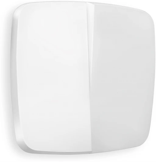 OP1230 Лицевая панель Ambrella Volt OMEGA (Белый матовый) для 2-кл выключателей QUANT OP1230