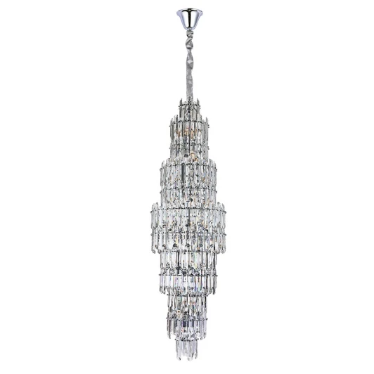 3511/02 LM-36 Подвесная люстра каскадная Divinare Rosie 3511/02 LM-36 (220V, хрусталь, на цепи)
