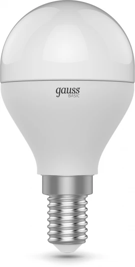 1053147 Лампочка светодиодная Gauss Basic 1053147