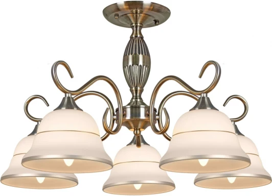 02263-0.3-05 AB Потолочная люстра на штанге Reluce 02263-0.3-05 AB (220V)