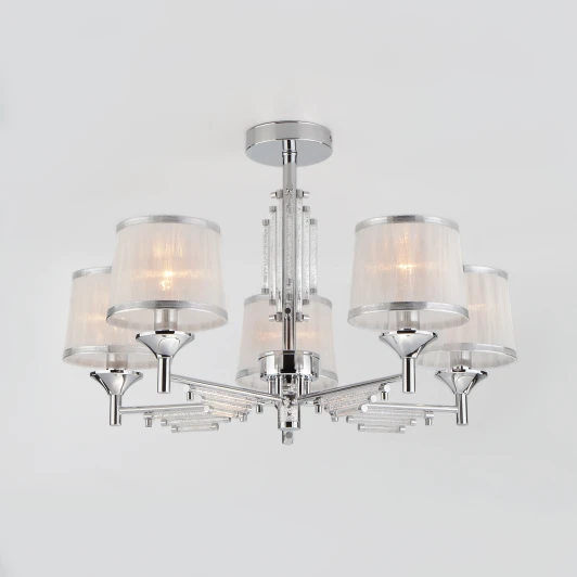 60081/5 хром Потолочная люстра Eurosvet Amalfi 60081/5 хром
