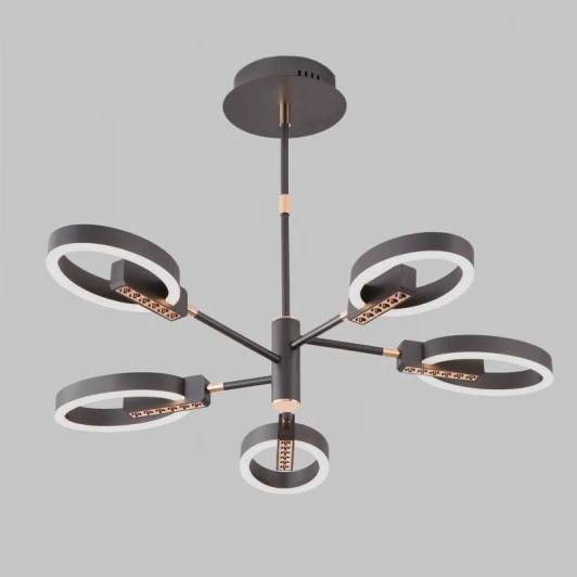 PLC-7056-720 Потолочная светодиодная люстра на штанге 90Вт, пульт ДУ, 3200К+6500К Imex PLC-7056-720