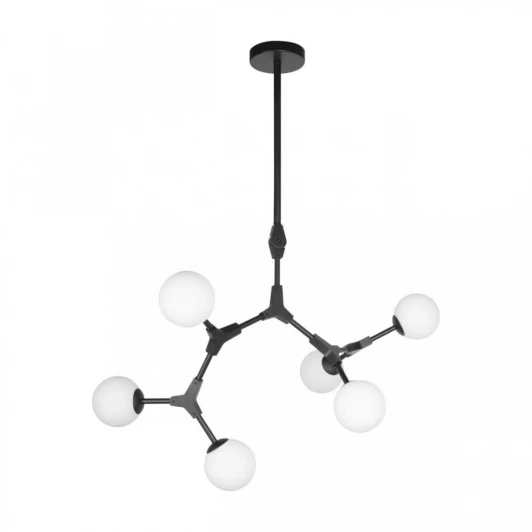 10191/6 Black Потолочная люстра на штанге Loft It Palmira 10191/6 Black