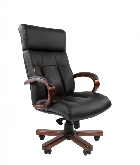 CHAIRMAN 421 Офисное кресло Chairman 421 Россия нат.кожа/экокожа черная (мультиблок) 7163861