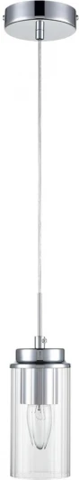 8102/1A Подвесной светильник Lumion Isha 8102/1A хром/прозрачный металл/металл Е14 1*40W 220V (на проводе, круглые)