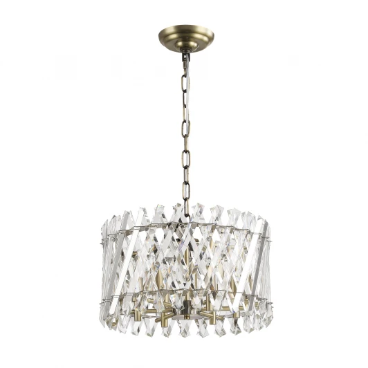 ML.20211.6 AB Подвесная люстра хрустальная Modelux MODELUX ML.20211.6 AB