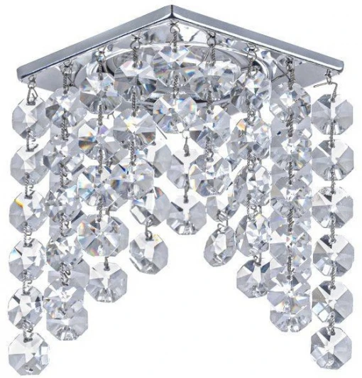 Tayo GU10.5.14.8x8.117 N Встраиваемый светильник хрустальный Dio D'Arte Tayo Nickel GU10.5.14.8x8.117 N (220V)