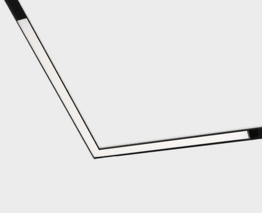 IT012-5044 black 3000K Трековый светильник светодиодный магнитный угловой 20W 48V Italline IT012-5044 black 3000K