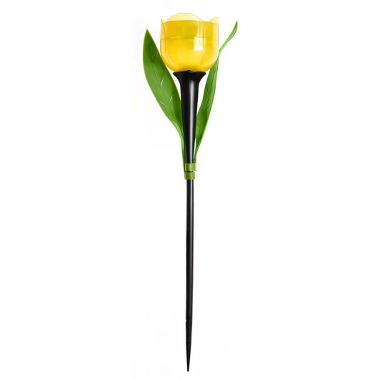 USL-C-452/PT305 YELLOW TULIP Грунтовый светильник на солнечной батарее Uniel USL-C-452/PT305 YELLOW TULIP (LED, цветы)
