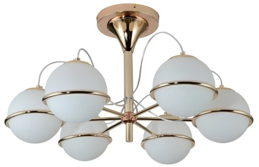 LDC 8050-6 R.GD Потолочная люстра Lumina Deco LDC 8050-6 R.GD