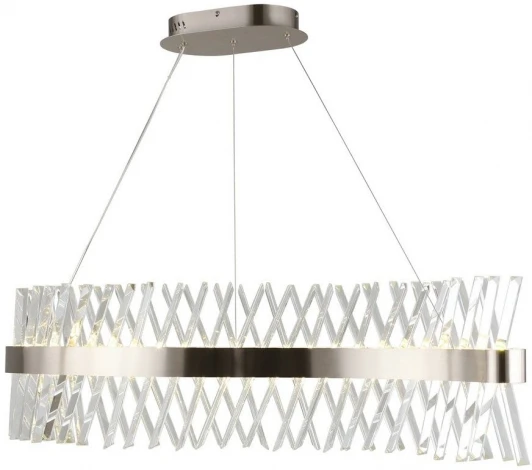 OML-99913-44 Подвесная люстра Omnilux Strasatti OML-99913-44 (LED, 220V, хрусталь, на тросе)