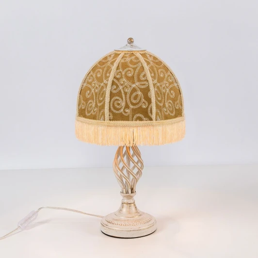 CL407805 Интерьерная настольная лампа бахрома с выключателем Citilux Базель CL407805 (220V)