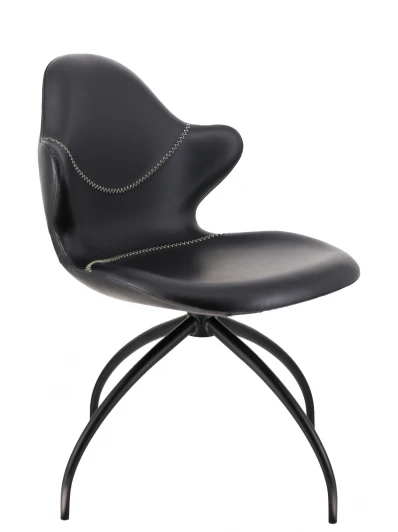 EP Paradise PU Black Обеденное кресло Everprof Paradise Экокожа Черный