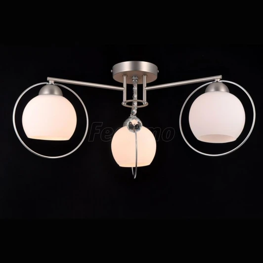 SPHERE II 81051-3C SATIN NICKEL Люстра потолочная Sphere Ii SPHERE II 81051-3C SATIN NICKEL