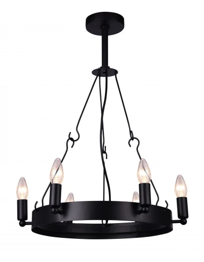 A8811SP-6BK Подвесная люстра Arte Lamp Bastaglia A8811SP-6BK