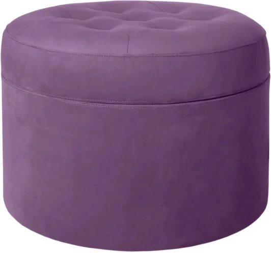 333584 Пуф Barrel большой ОГОГО (арт.333584), (Ткань/Сиреневый)