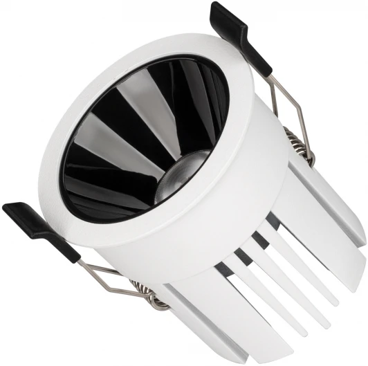 033652 Светильник встраиваемый LED MS-ATLAS-BUILT-R66-15W Day4000 (WH-BK, 35 deg, 230V) (Arlight, IP20 Металл) 033652