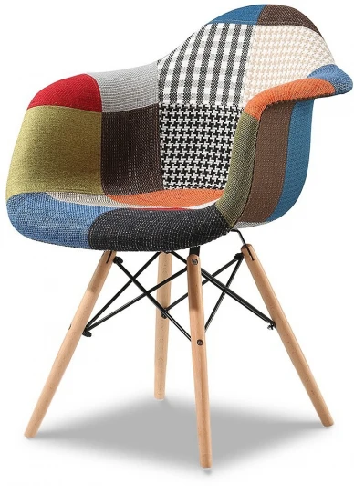 PW082B patchwork Стул PW082B лоскутный микс