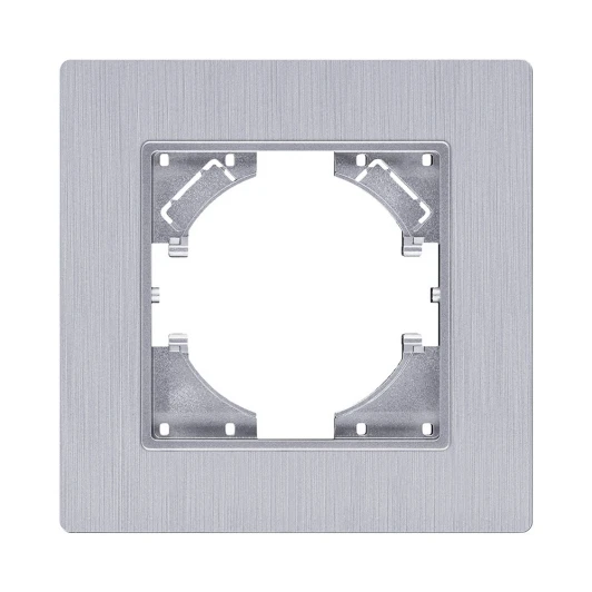 EP1GY Рамка 1-постовая серый Kollinger Eleganz Plex EP1GY