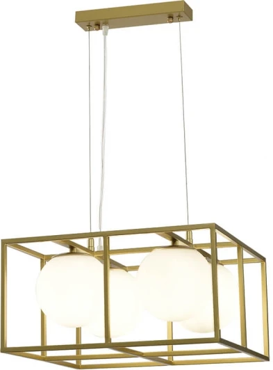 P2484-4 GD Подвесной светильник iLamp Golden P2484-4 GD (220V, на тросе, шар)