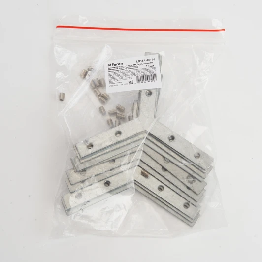 48114 Соединитель Y для профилей CAB, LD154 Feron 48114