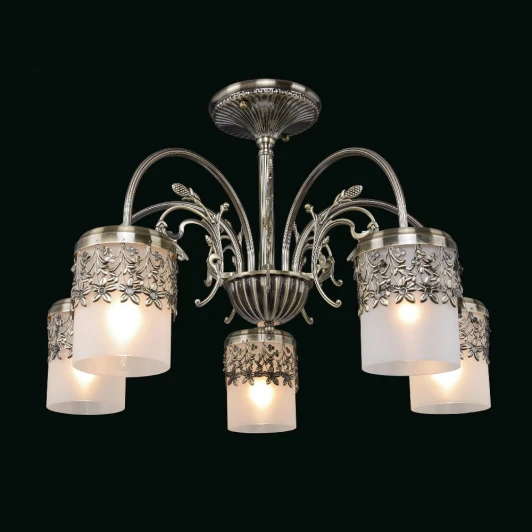 1-3859-5-AB E14 Потолочная люстра Максисвет 3859 1-3859-5-AB E14